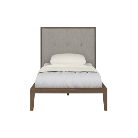 Ivy Single Bed in Walnut