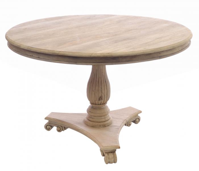 Vintage 120cm Round Dining Table