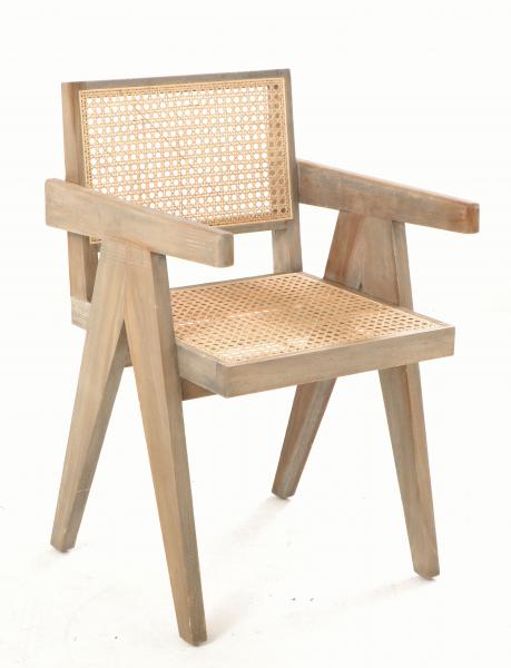 Square Rattan Dining Chair