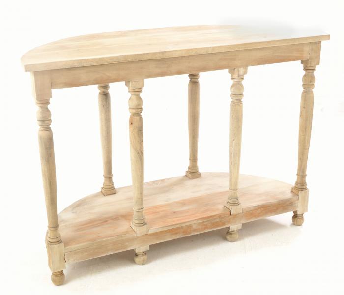 Demilune Small Console Table