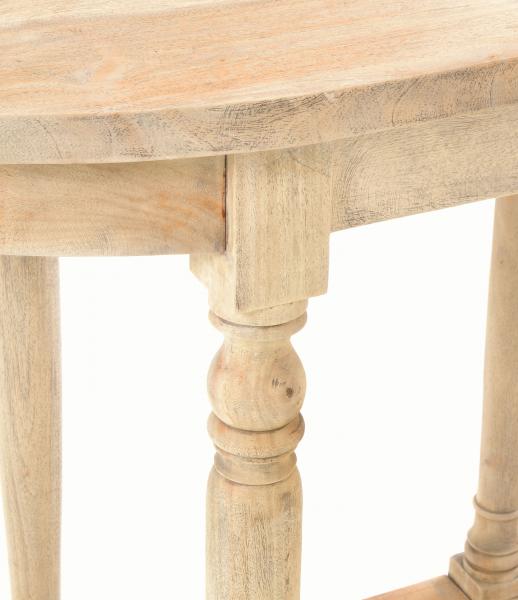 Demilune Small Console Table