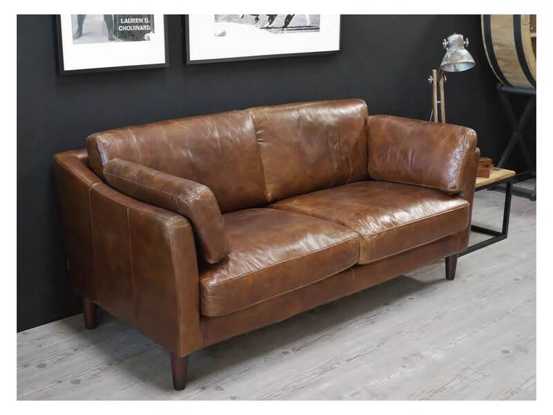 Vintage Leather Adina 3 Seater Sofa