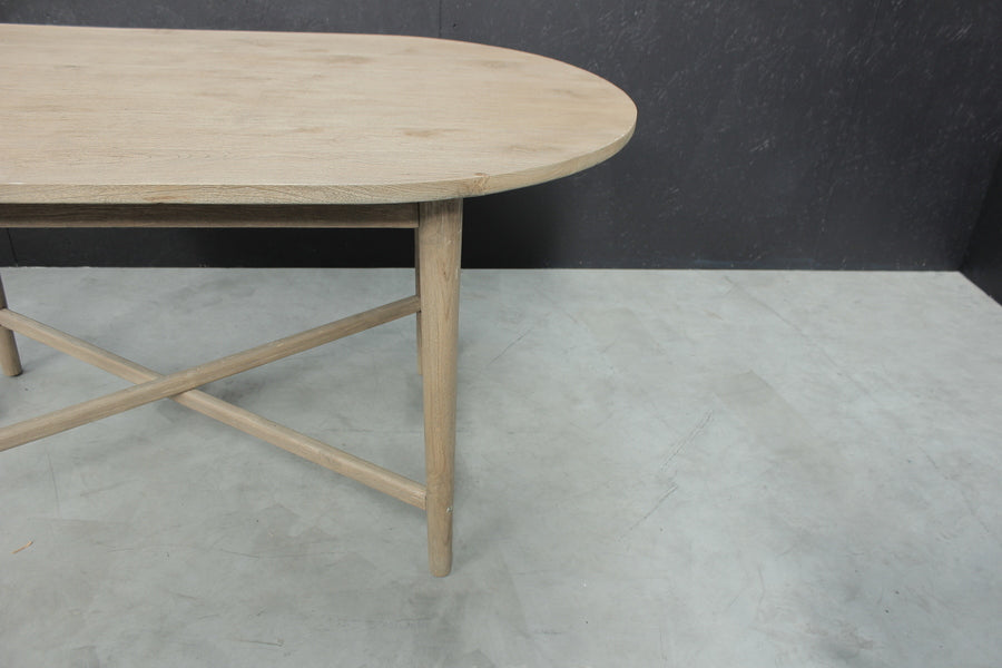 Teak Oval Dining Table