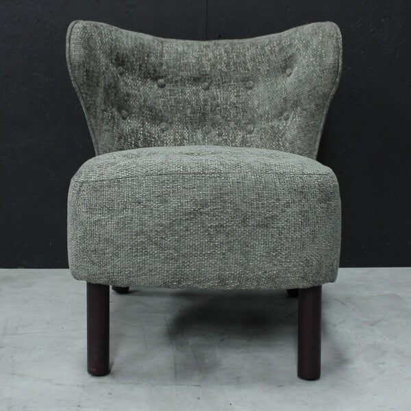 Avery Occasional Chair In Boucle Olive