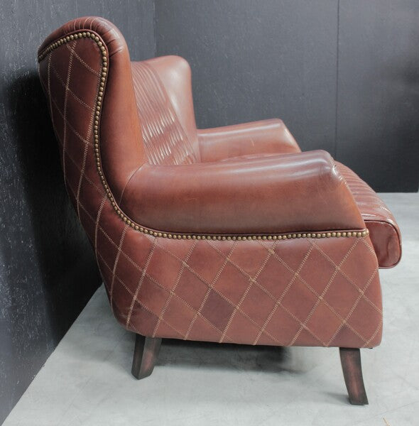 Vintage Leather 2 Seater Aston Sofa