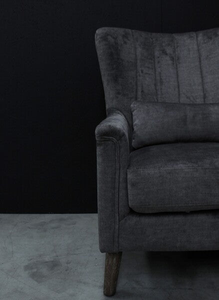 Melbah Armchair In Graphite