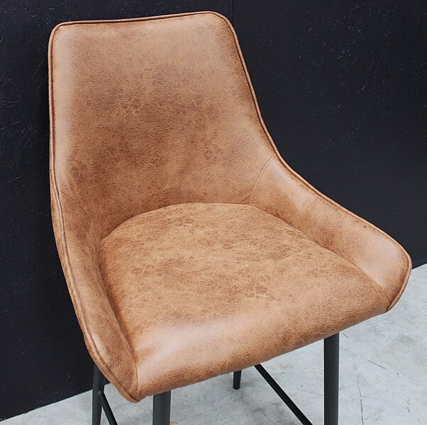 Nico Vegan Leather Bar Stool