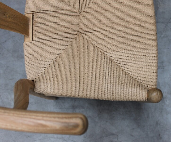 Shoreditch Wishbone Chair With Natural Loom