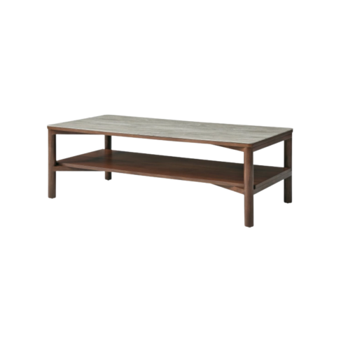 Willow Coffee Table With Shelf